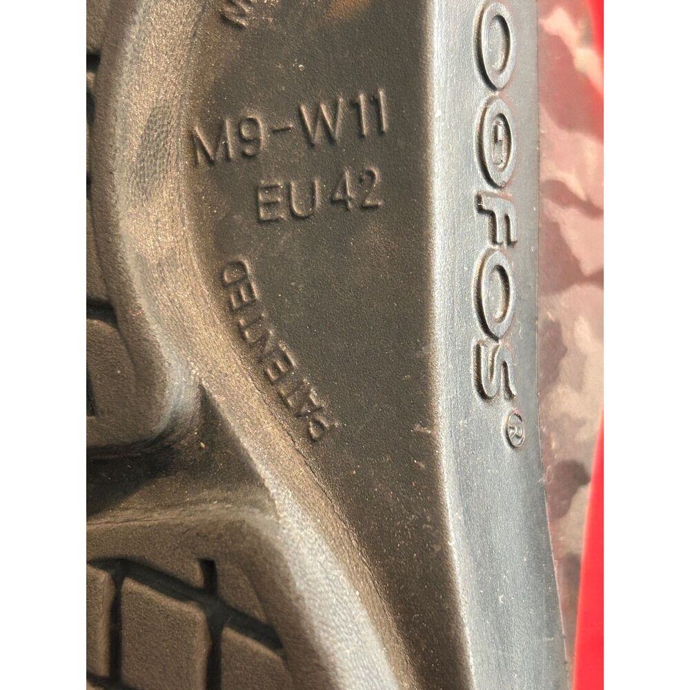 Oofos Camo Recovery Clogs M9 W11 - Picture 6 of 6